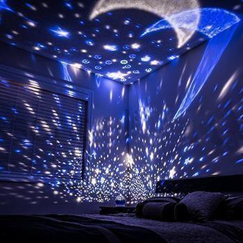 Rotating Constellation Projector Lamp - Bring the Galaxy to Your Home!