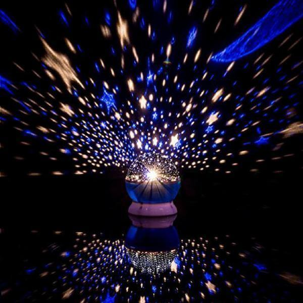 Rotating Constellation Projector Lamp - Bring the Galaxy to Your Home!