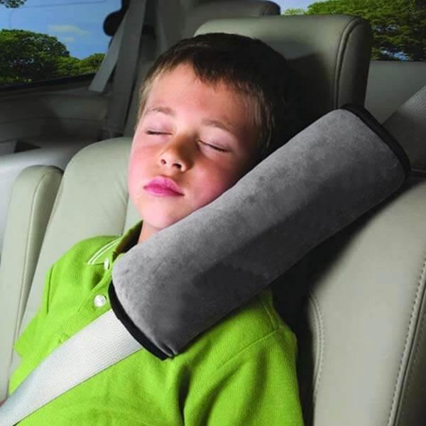 Seat Belt Cushion with Head Rest