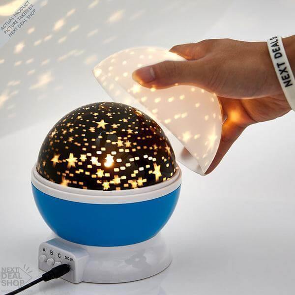 Rotating Constellation Projector Lamp - Bring the Galaxy to Your Home!