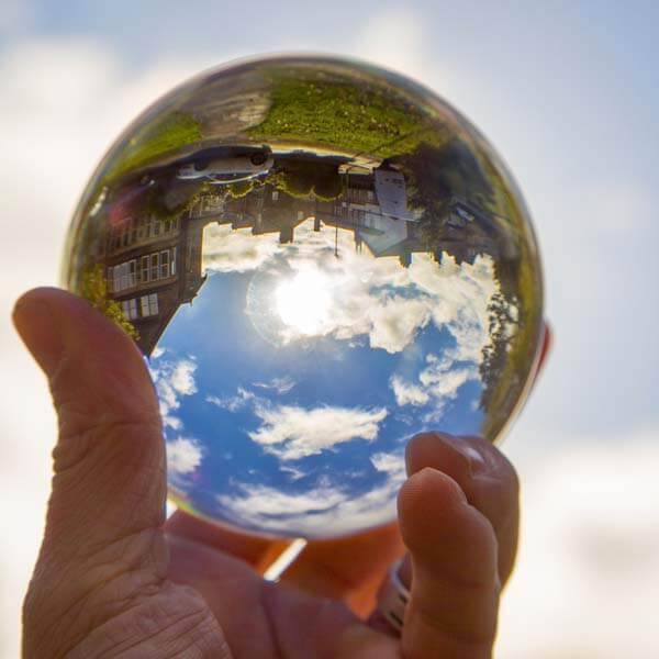 Decorative Crystal Ball - Take Amazing Photos!